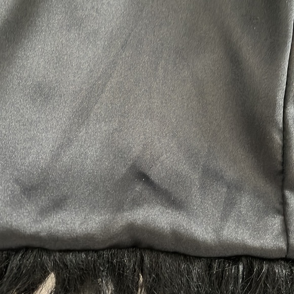 Tess black faux fur jacket - Picture 6 of 10